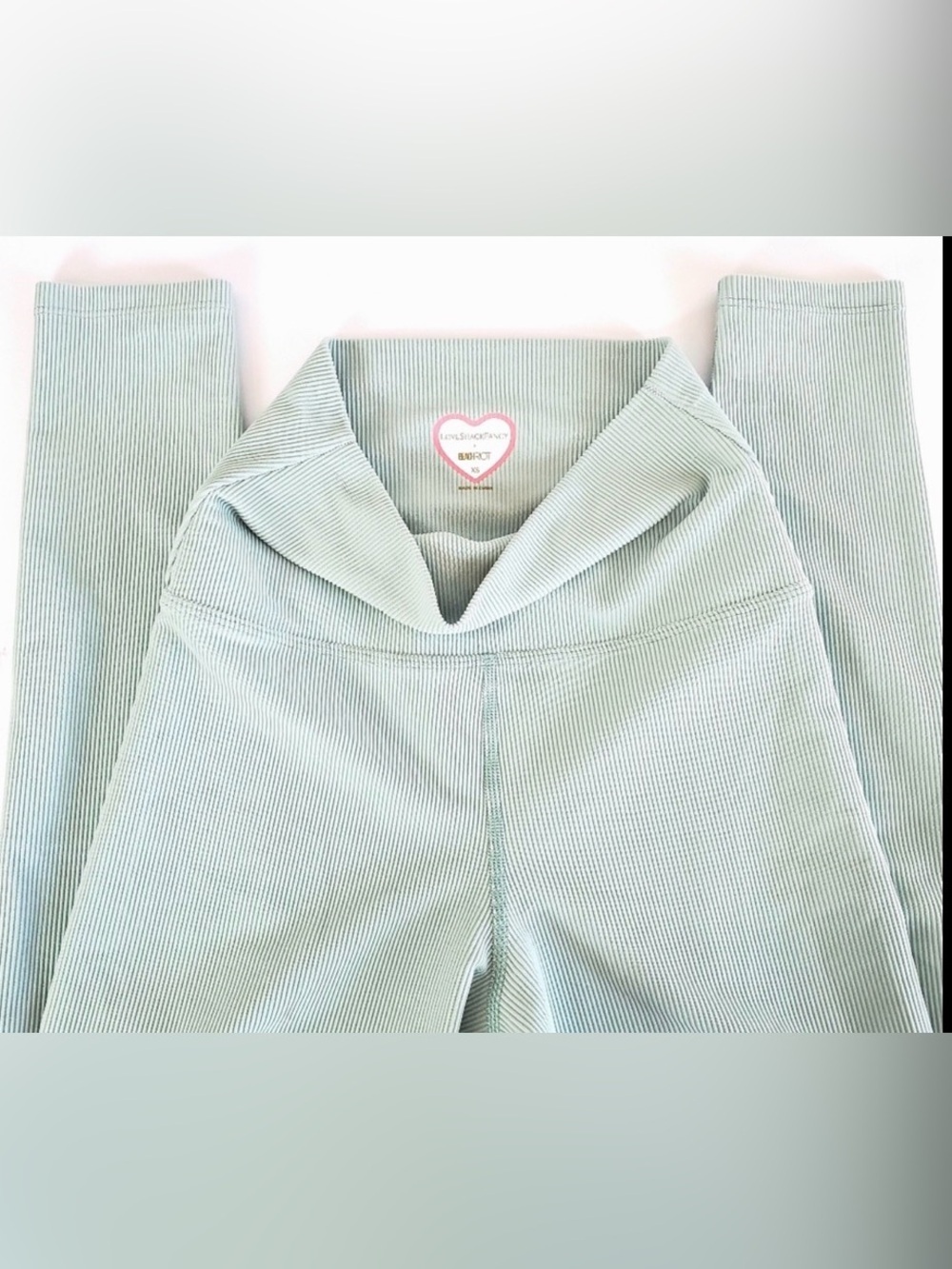 LoveShackFancy x Beach Riot Ayla Legging XS Sparkling Brook Sold Out Mint